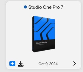 Presonus Studio One 7 Pro (Annual+)